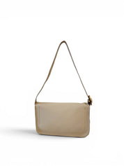 MOLLY CROSSBODY BAG | CREAM Leather Bag -handcrafted by artisan Julie Neufeld Leather in Tofino, BC, Canada