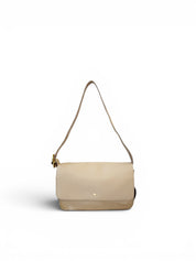 MOLLY CROSSBODY BAG | CREAM Leather Bag - handcrafted by artisan Julie Neufeld Leather in Tofino, BC, Canada