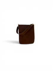 ODDITIES | MINI CLAIRE  BAG | CHOCOLATE SAMPLE Leather Bag - handcrafted by Market Canvas Leather in Tofino, BC, Canada