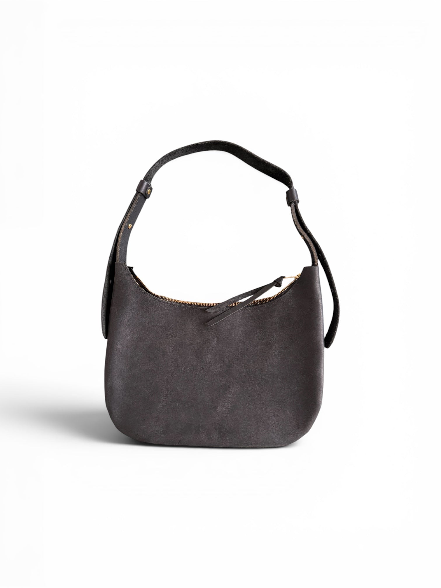 ODDITIES | KUSAMA  BAG | BLACK SAMPLE Leather Bag - handcrafted by Market Canvas Leather in Tofino, BC, Canada