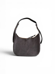 ODDITIES | KUSAMA  BAG | BLACK SAMPLE Leather Bag - handcrafted by Market Canvas Leather in Tofino, BC, Canada