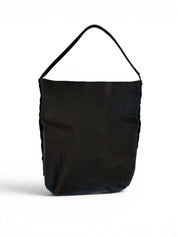 ODDITIES LACED TOTE | BLACK SAMPLE Leather Bag - handcrafted by Market Canvas Leather in Tofino, BC, Canada