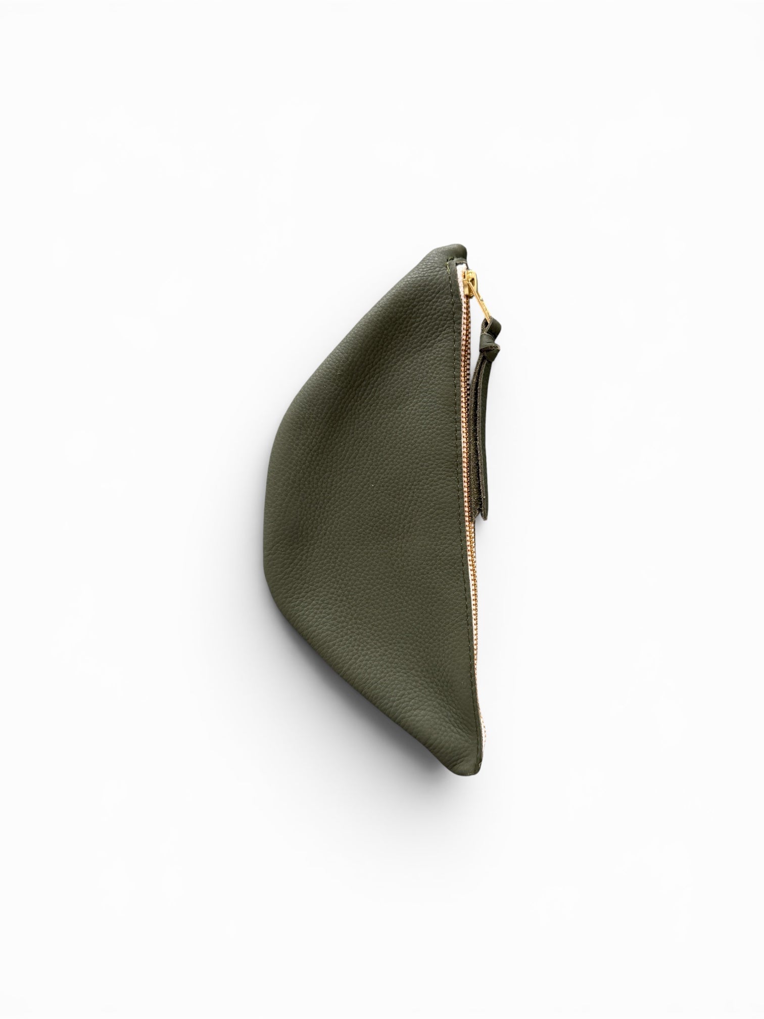 ODDITIES | POUCH | SAGE Leather Bag - handcrafted by Market Canvas Leather in Tofino, BC, Canada