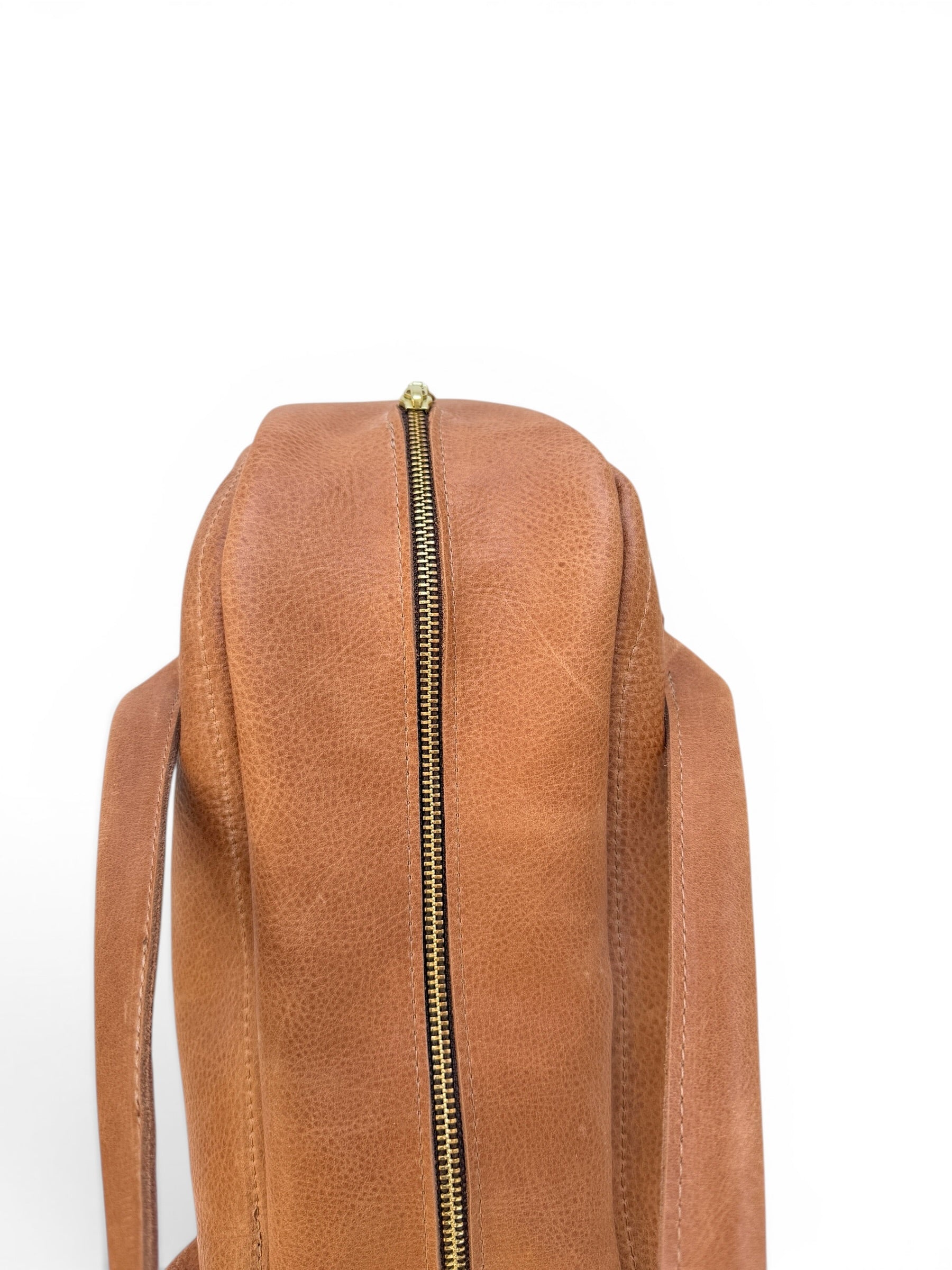 AMANDINE BAG | ALMOND Leather Bag - handcrafted by Market Canvas Leather in Tofino, BC, Canada