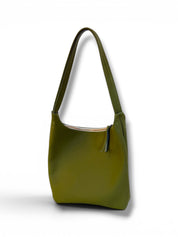 ODDITIES | BRUNA SHOULDER BAG | KIWI Leather Bag - handcrafted by Market Canvas Leather in Tofino, BC, Canada