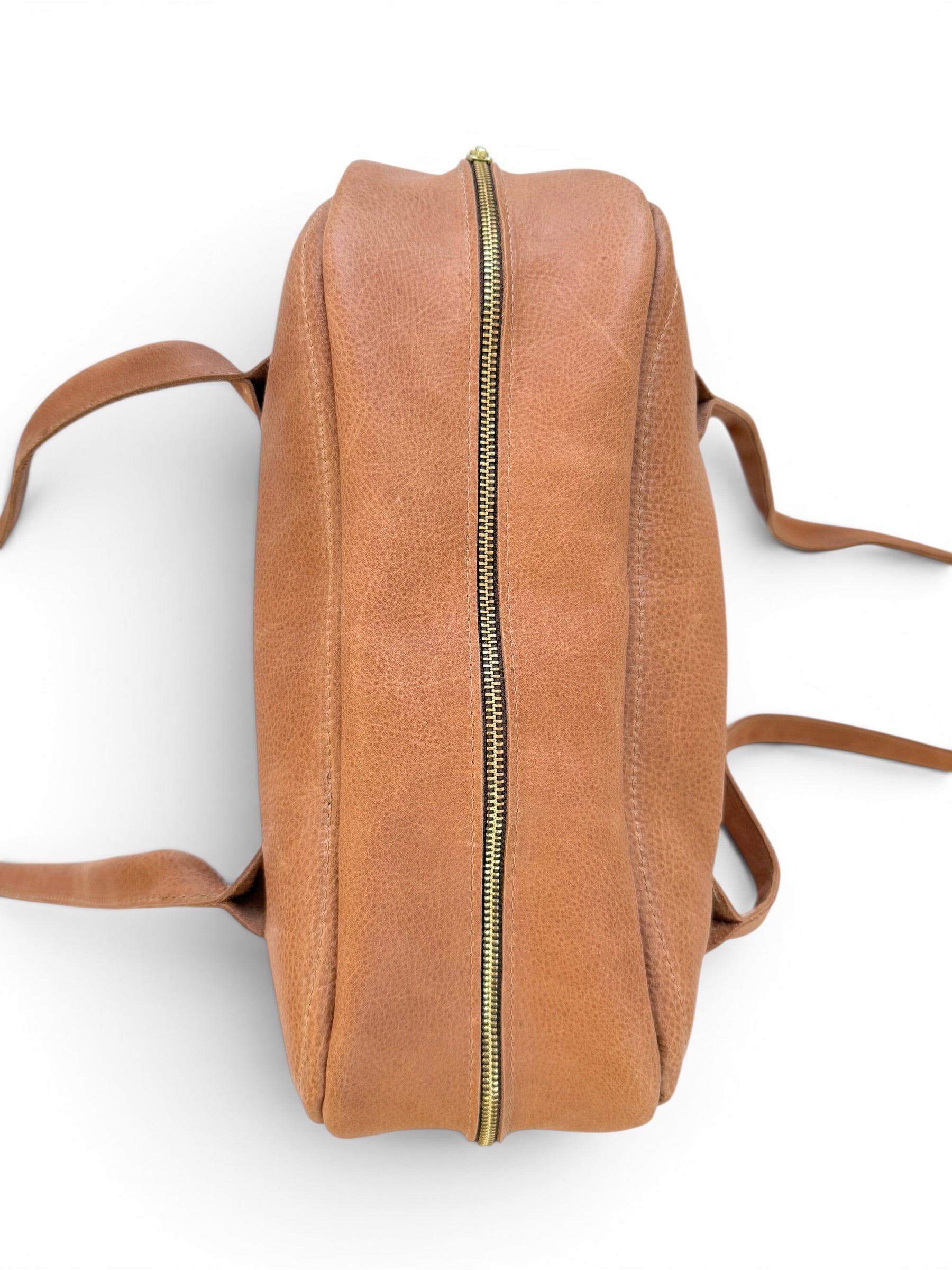 AMANDINE BAG | ALMOND Leather Bag - handcrafted by Market Canvas Leather in Tofino, BC, Canada