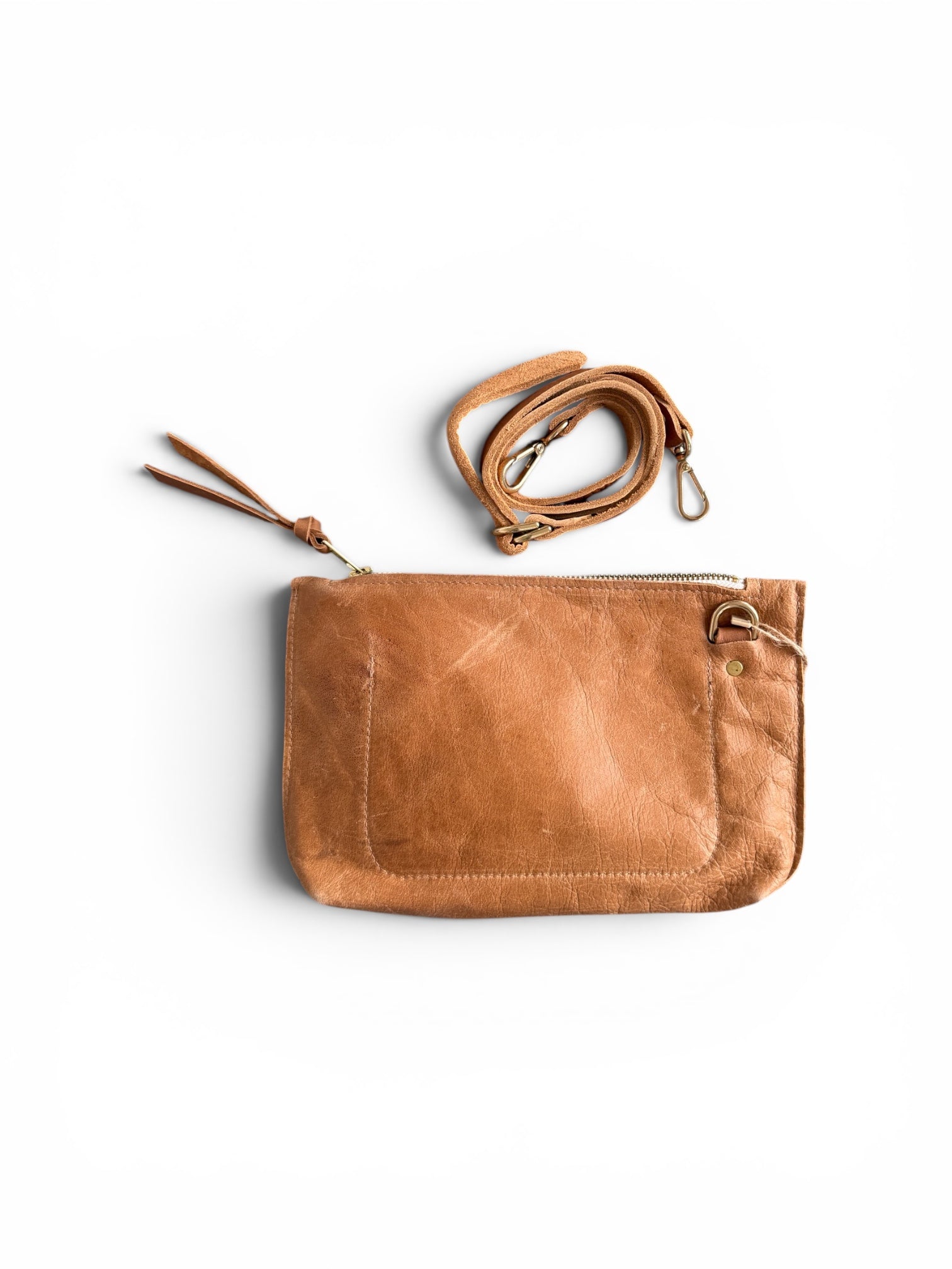 ODDITIES | ASTRID BAG | TAN Leather Bag - handcrafted by Market Canvas Leather in Tofino, BC, Canada