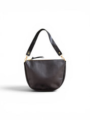 ODDITIES | MICKALENE SHOULDER BAG | BLACK Leather Bag - handcrafted by Market Canvas Leather in Tofino, BC, Canada
