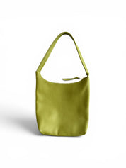 ODDITIES | BRUNA ZIP SHOULDER BAG | KIWI Leather Bag - handcrafted by Market Canvas Leather in Tofino, BC, Canada