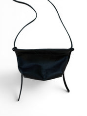 MINI HENNI TOTE | NOIR Leather Bag - handcrafted by Market Canvas Leather in Tofino, BC, Canada