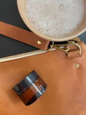 BEESWAX LEATHER CONDITIONER Leather Bag - handcrafted by Market Canvas Leather in Tofino, BC, Canada