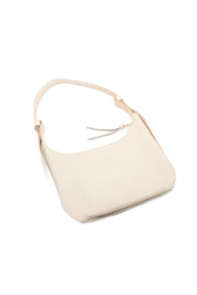 KUSAMA SHOULDER BAG | CREAM Leather Bag - handcrafted by Market Canvas Leather in Tofino, BC, Canada