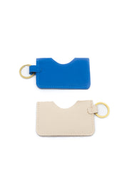 VERA LEATHER CARD HOLDER | CREAM Leather Bag - handcrafted by Market Canvas Leather in Tofino, BC, Canada