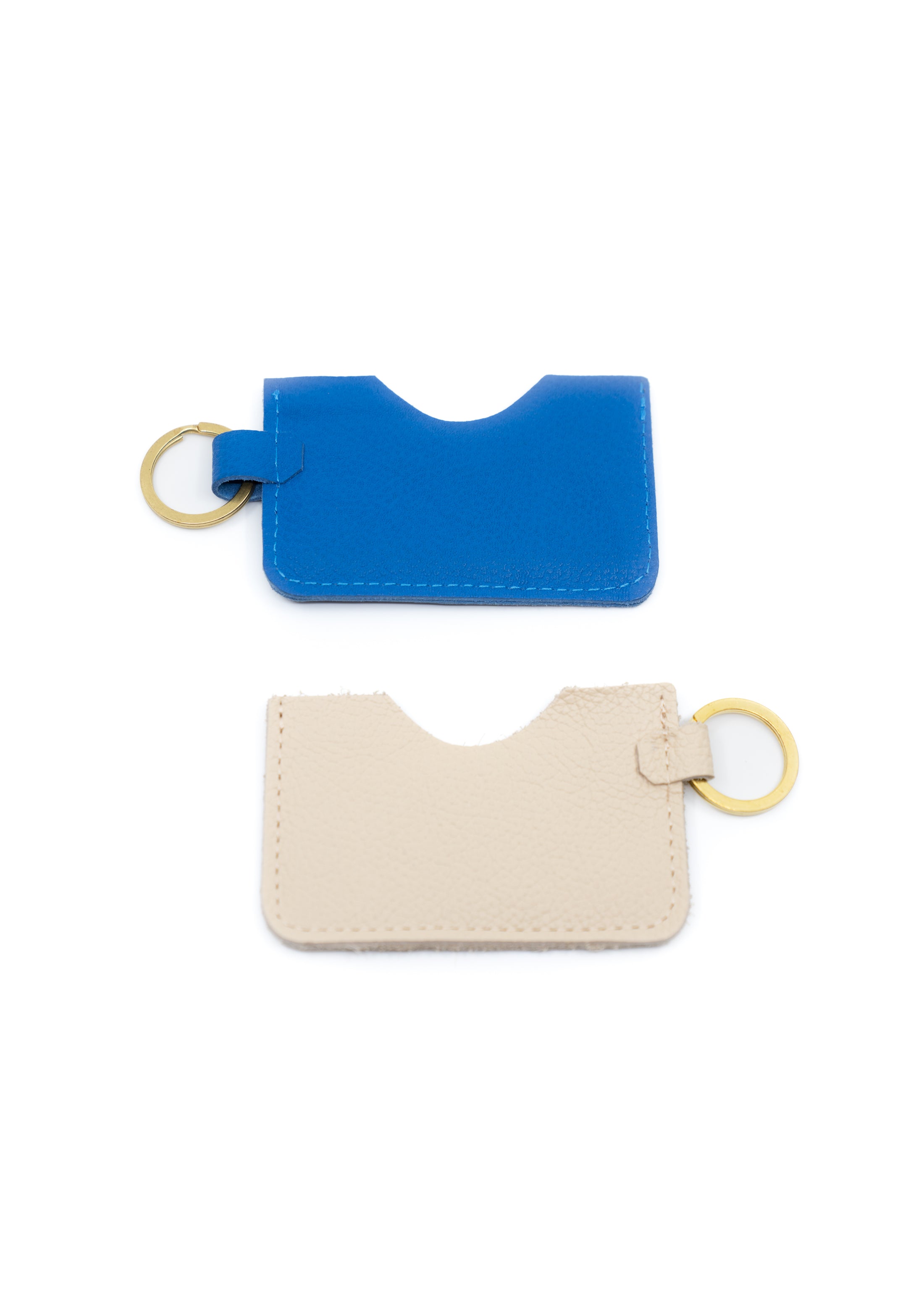 VERA LEATHER CARD HOLDER | CREAM Leather Bag - handcrafted by Market Canvas Leather in Tofino, BC, Canada
