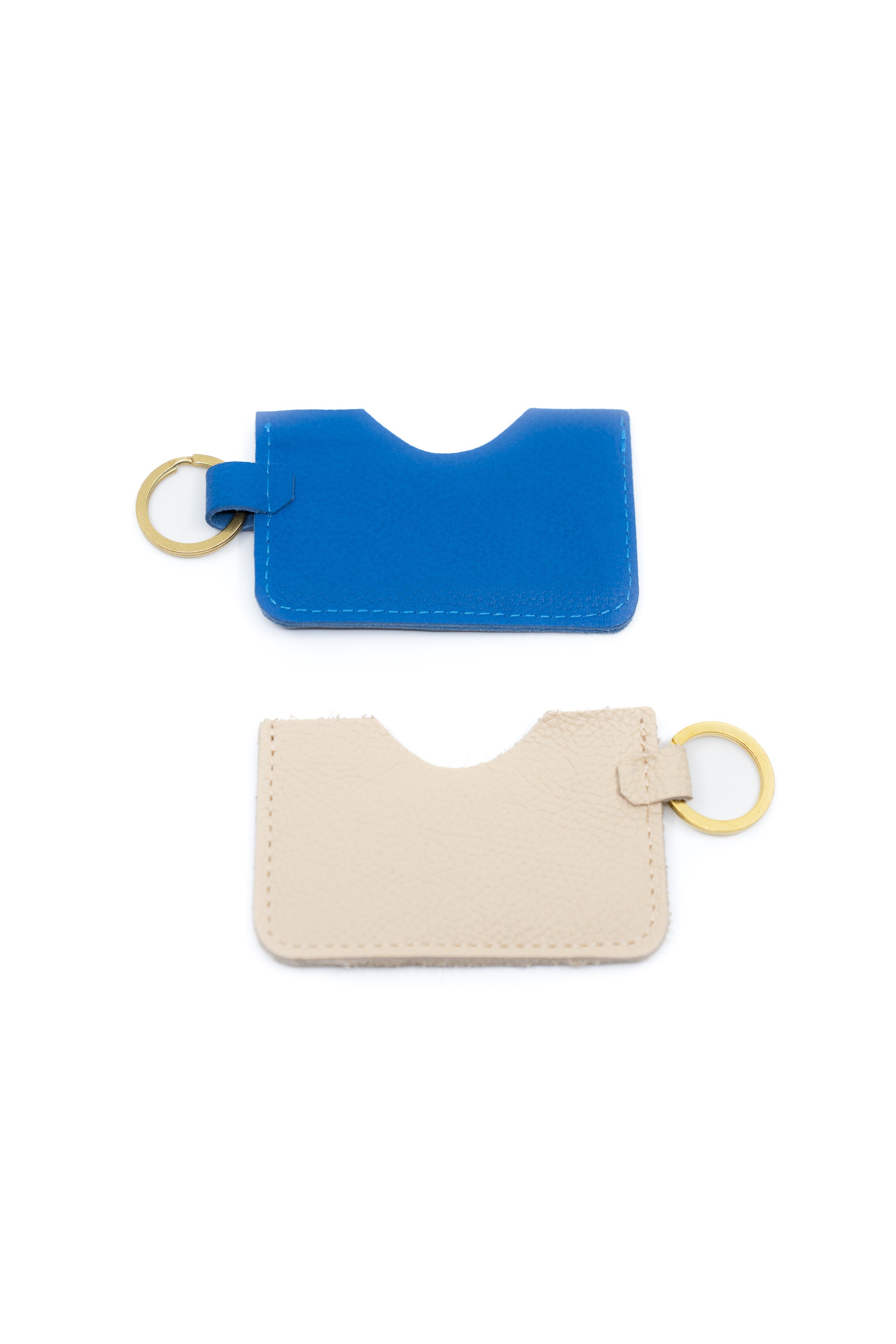 VERA LEATHER CARD HOLDER | CREAM Leather Bag - handcrafted by Market Canvas Leather in Tofino, BC, Canada