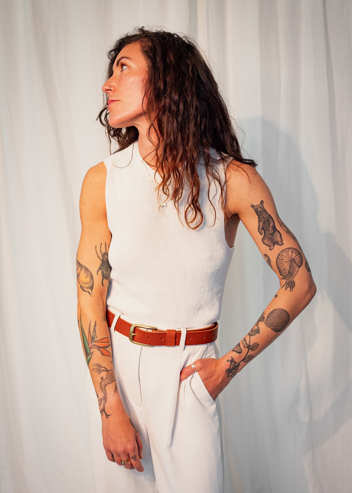 DYLAN LEATHER BELT | PIMENTO Leather Bag - handcrafted by Market Canvas Leather in Tofino, BC, Canada